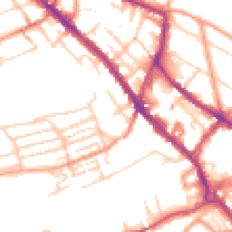 Daytime road noise heatmap for CT17 0BP