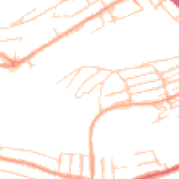 Daytime road noise heatmap for CT17 0BZ