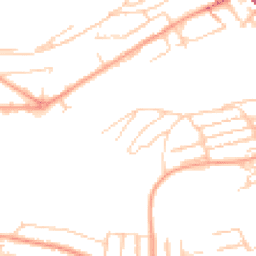 Daytime road noise heatmap for CT17 0DF