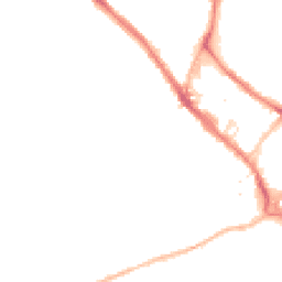 Night-time road noise heatmap for CT17 0DU