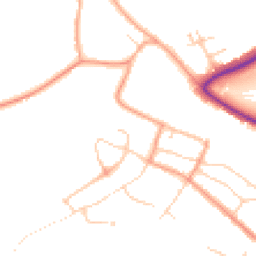 Daytime road noise heatmap for CT17 0ER