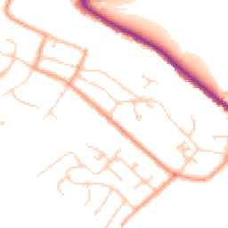 Daytime road noise heatmap for CT17 0QL