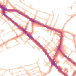 Daytime road noise heatmap for CT17 0SL