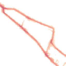 Night-time road noise heatmap for CT17 0SL