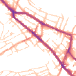 Daytime road noise heatmap for CT17 0TA