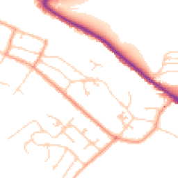 Daytime road noise heatmap for CT17 0UD