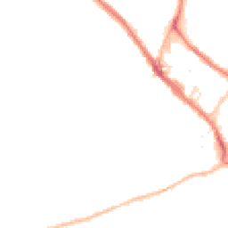 Night-time road noise heatmap for CT17 0XN