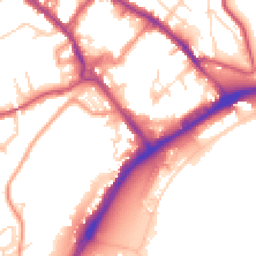 Daytime road noise heatmap for CT17 9AR