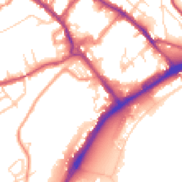 Daytime road noise heatmap for CT17 9AX
