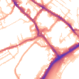 Daytime road noise heatmap for CT17 9BH