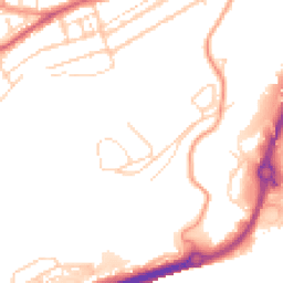 Daytime road noise heatmap for CT17 9DU