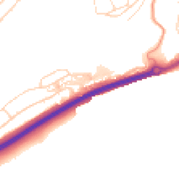 Daytime road noise heatmap for CT17 9EU
