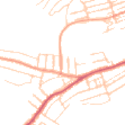 Daytime road noise heatmap for CT17 9PA