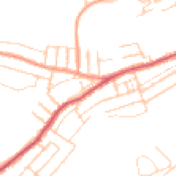 Daytime road noise heatmap for CT17 9PY