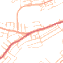 Daytime road noise heatmap for CT17 9SN