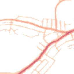 Daytime road noise heatmap for CT17 9UA