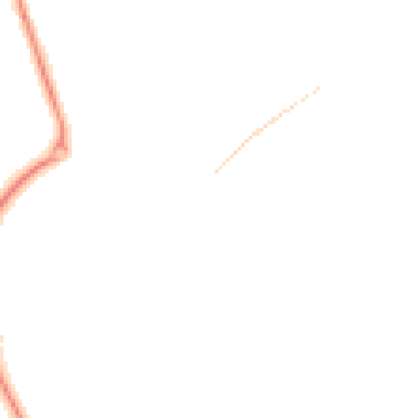 Night-time road noise heatmap for CT18 7DB