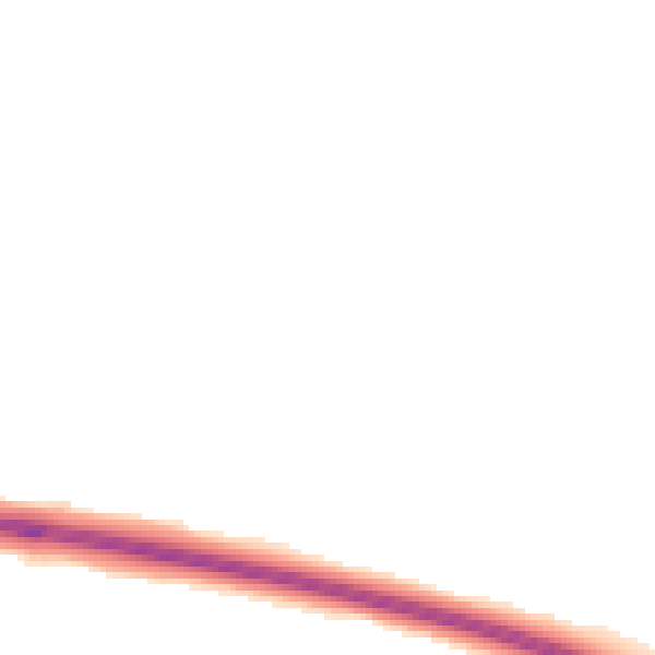 Night-time road noise heatmap for CT18 7EX