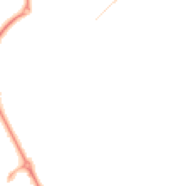 Night-time road noise heatmap for CT18 7QR