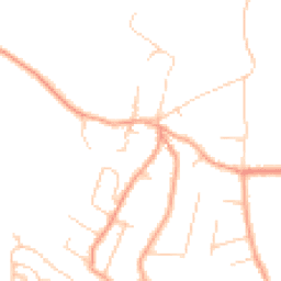 Daytime road noise heatmap for CT21 4AL