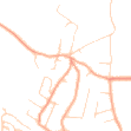 Daytime road noise heatmap for CT21 4AN