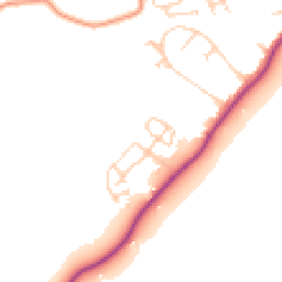 Daytime road noise heatmap for CT21 4AP