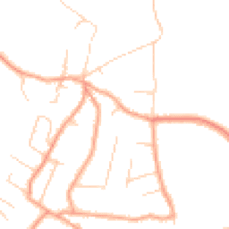 Daytime road noise heatmap for CT21 4AR
