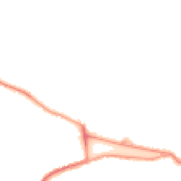 Night-time road noise heatmap for CT21 4AS