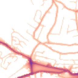 Daytime road noise heatmap for CT21 4AT