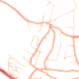 Daytime road noise heatmap for CT21 4BJ