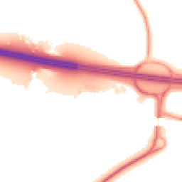 Night-time road noise heatmap for CT21 4BL