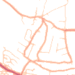 Daytime road noise heatmap for CT21 4BS