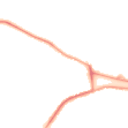 Night-time road noise heatmap for CT21 4DL