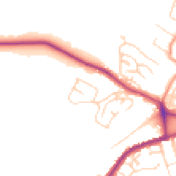 Daytime road noise heatmap for CT21 4DN