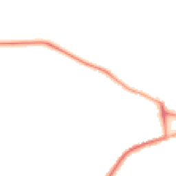 Night-time road noise heatmap for CT21 4DN