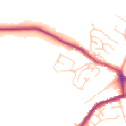 Daytime road noise heatmap for CT21 4DR