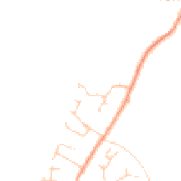 Daytime road noise heatmap for CT21 4EG