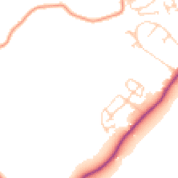 Daytime road noise heatmap for CT21 4FD