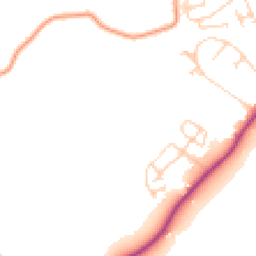 Daytime road noise heatmap for CT21 4FE