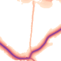 Daytime road noise heatmap for CT21 4HS