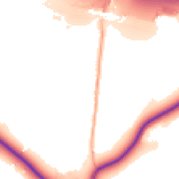 Daytime road noise heatmap for CT21 4HT