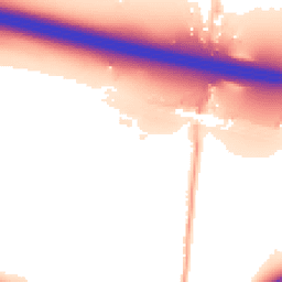 Daytime road noise heatmap for CT21 4HX