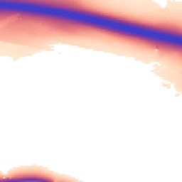 Daytime road noise heatmap for CT21 4HY