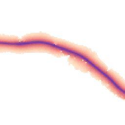 Daytime road noise heatmap for CT21 4JD