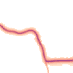 Daytime road noise heatmap for CT21 4JL