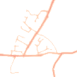 Daytime road noise heatmap for CT21 4JQ