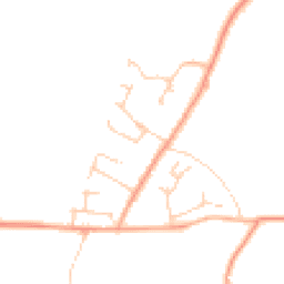 Daytime road noise heatmap for CT21 4JR