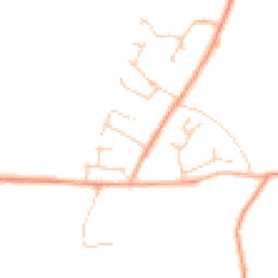 Daytime road noise heatmap for CT21 4LA