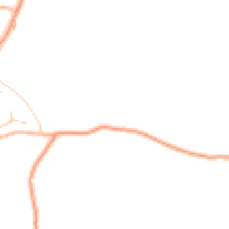 Daytime road noise heatmap for CT21 4LX