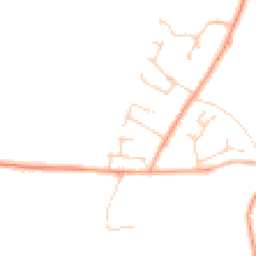 Daytime road noise heatmap for CT21 4LY